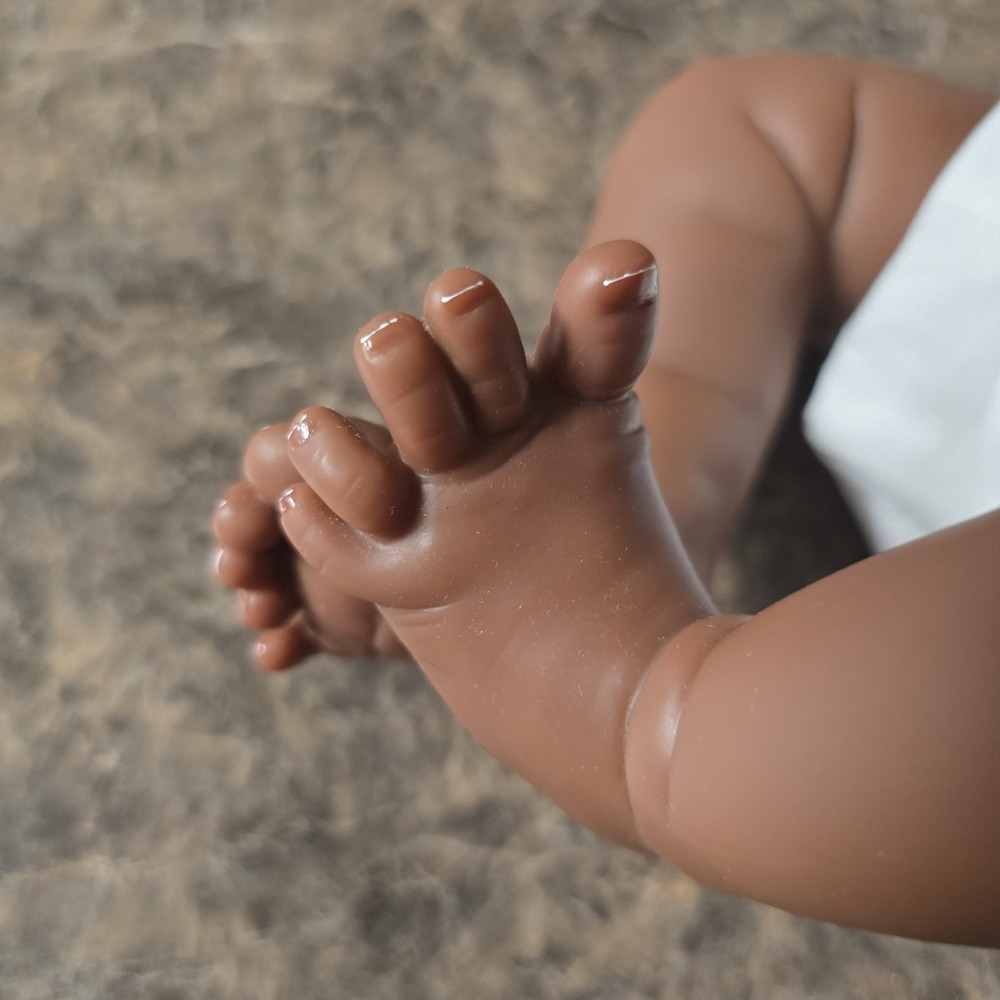 Authentic Reborn Baby Doll 19" Abigail Laura Tuzio-Ross Realistic Weighted... - Picture 4 of 12
